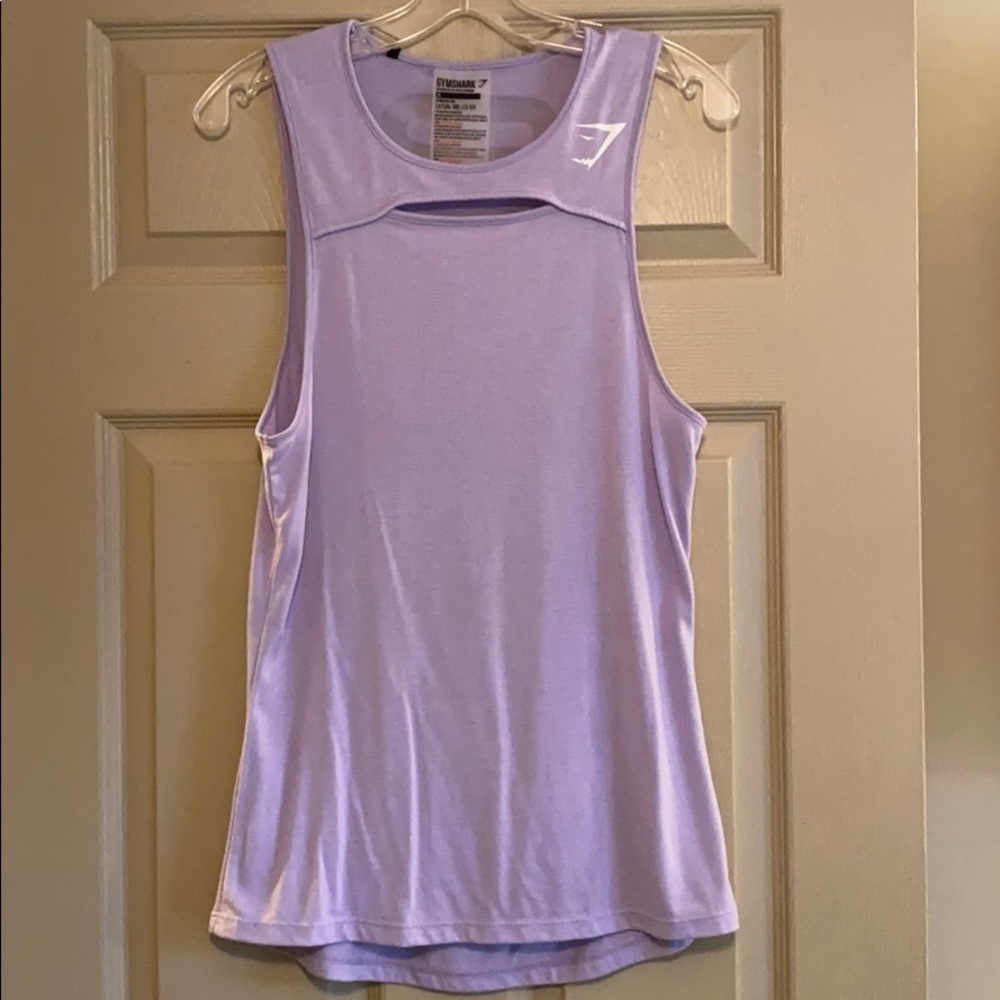 gymshark purple tank